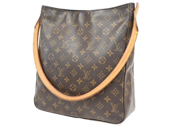 Louis Vuitton Looping Monogram Canvas GM Marrone