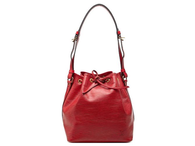 Noe Borsa a tracolla Louis Vuitton Epi Petit Noé Rosso