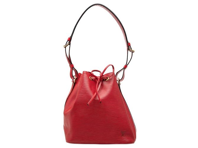 Noe Borsa a tracolla Louis Vuitton Epi Petit Noé Rosso