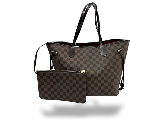 Louis Vuitton Neverfull Damier MM Marrom
