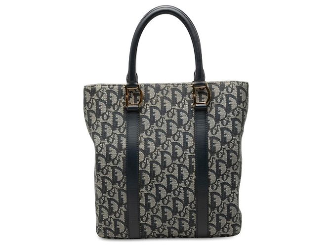 Borsa Christian Dior Navy Trotter Blu navy