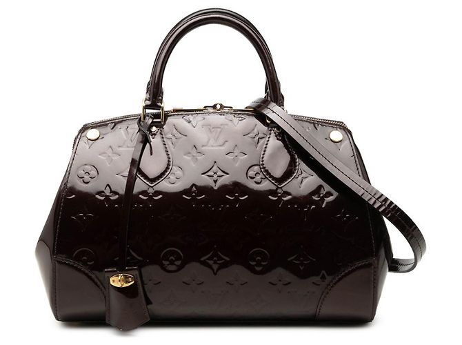 Bolso Louis Vuitton Monogram Vernis Santa Monica Burdeos Púrpura Monograma