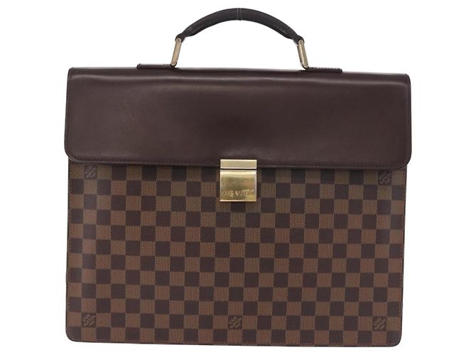 Louis Vuitton Altona Damier Ebene GM Marrom