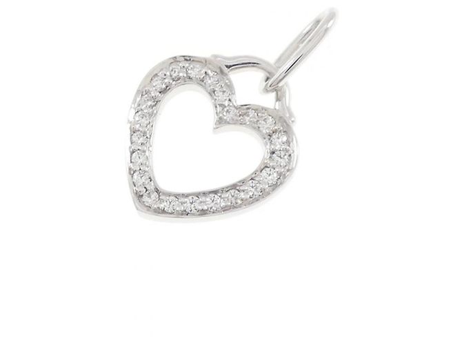 Tiffany & Co Tiffany Sentimental Anhänger in 18K Weißgold