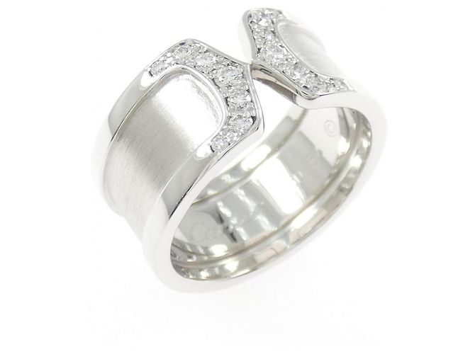 Anillo Cartier C2 Large Band en oro blanco