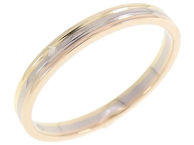 Anello Cartier Vendôme in oro rosa bianco e giallo 18K