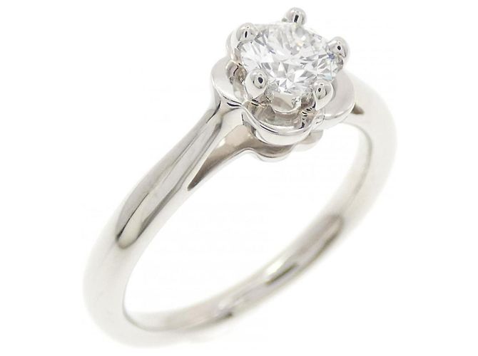 Chanel Camellia Diamantring aus Platin