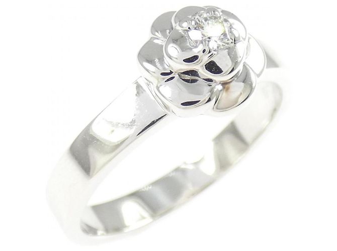 Anillo Band Camelia Chanel Dorado