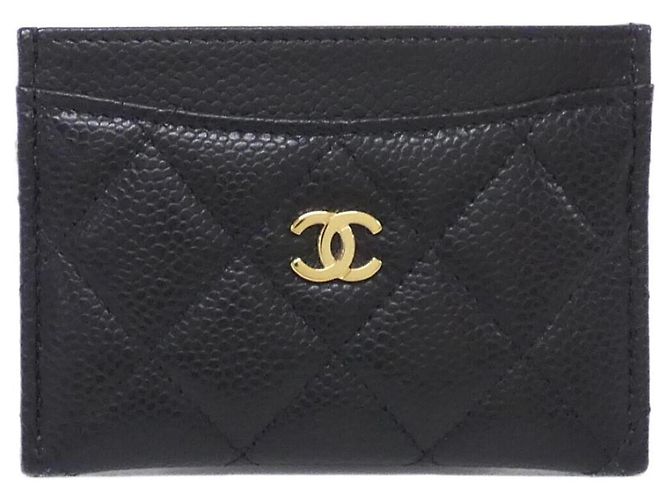 Tarjetero Chanel Timeless Classic Negro