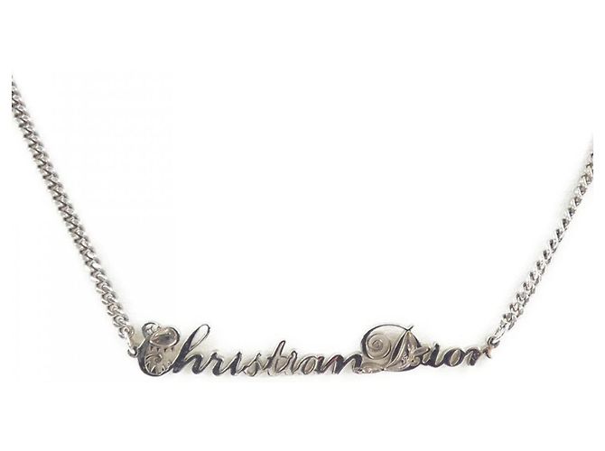 Collar Christian Dior Dior Kenny Scharf Plata