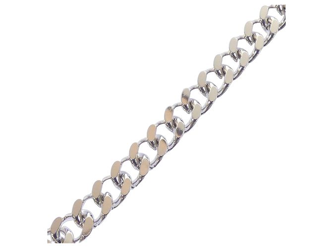 Christian Dior Silver Charm Bracelet Silvery