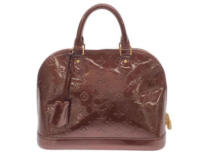Bolsa Louis Vuitton Vernis Alma PM Vermelho