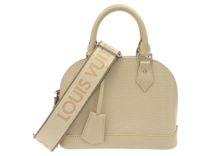Sac à main Louis Vuitton Epi Alma BB Beige