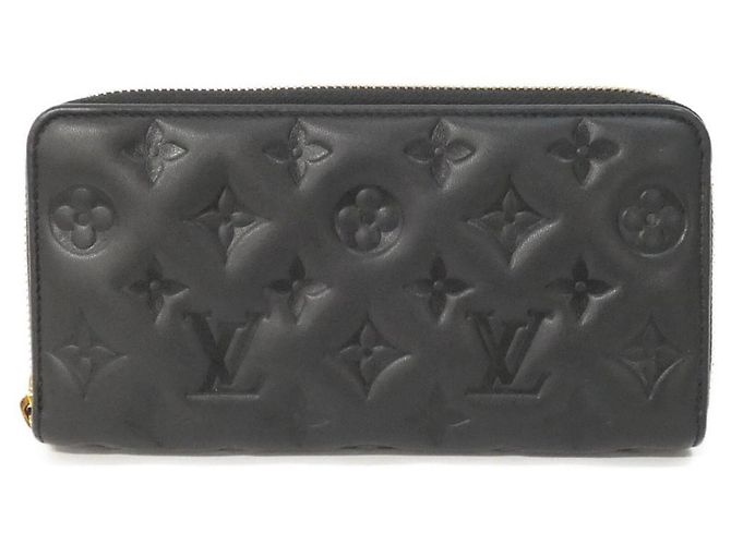Louis Vuitton Coussin Zippy Wallet Black