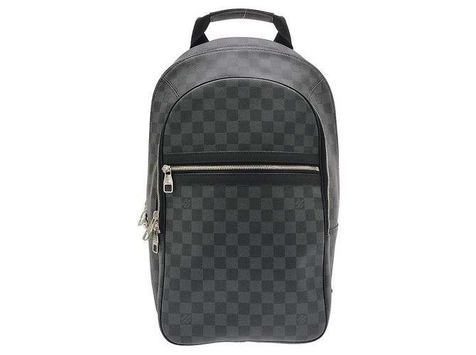 Louis Vuitton Damier Graphite Michael Backpack Dark grey Damier ebene