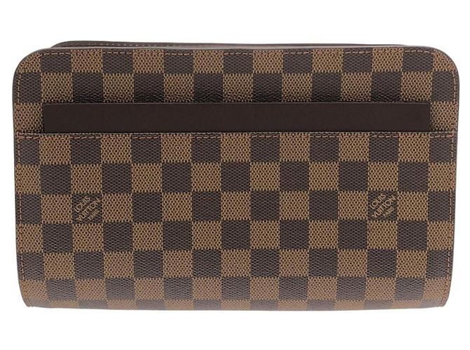 Bolso de mano Louis Vuitton Damier Saint Castaño