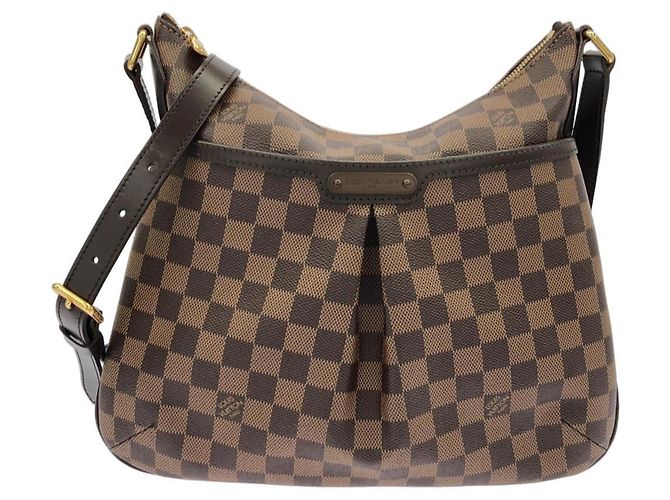 Bolsa de Ombro Louis Vuitton Damier Bloomsbury PM Marrom