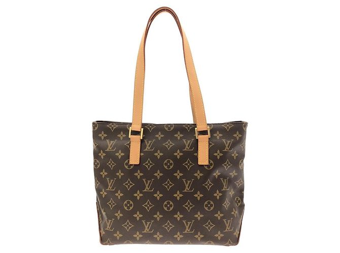 Bolsa Louis Vuitton Monogram Cabas Piano Marrom