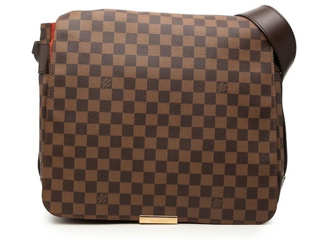 Bolsa de ombro Louis Vuitton Damier Bastille Marrom