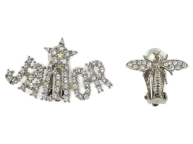 Orecchini a clip Christian Dior J'Adior Argento