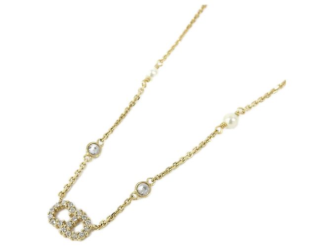 Collar Christian Dior Claire Di Lune Blanco Dorado