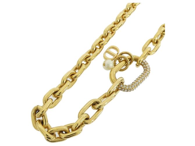 Collar Christian Dior D-Fusion Blanco Dorado