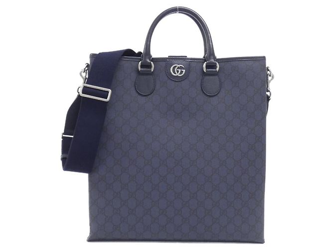 Sac à main Gucci Ophidia Noir Bleu Marine