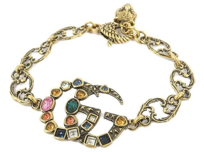 Bracciale con ciondoli Gucci Gold D'oro