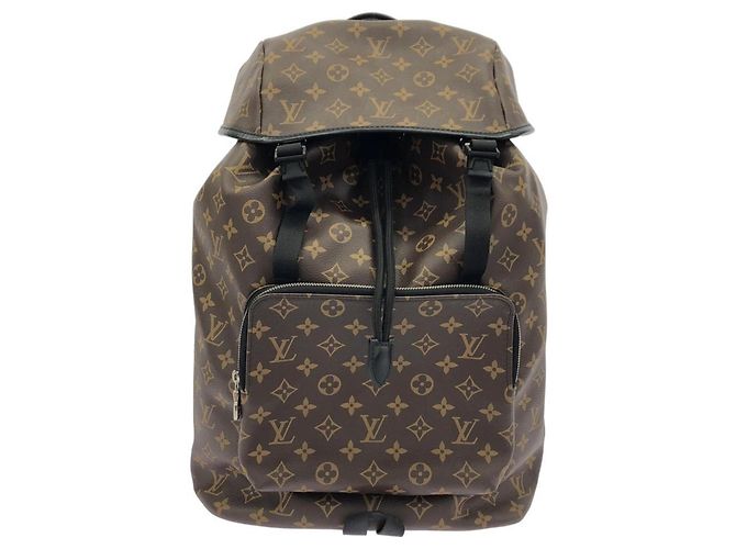 Sac à dos Louis Vuitton Monogram Macassar M43422 Marron