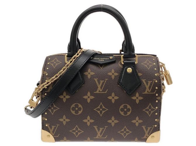 Sac Boston Louis Vuitton Monogram Reverse Speedy Trunk Marron