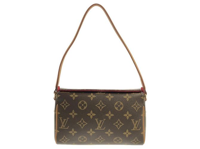 Sac à main Louis Vuitton Monogram Recital Marron