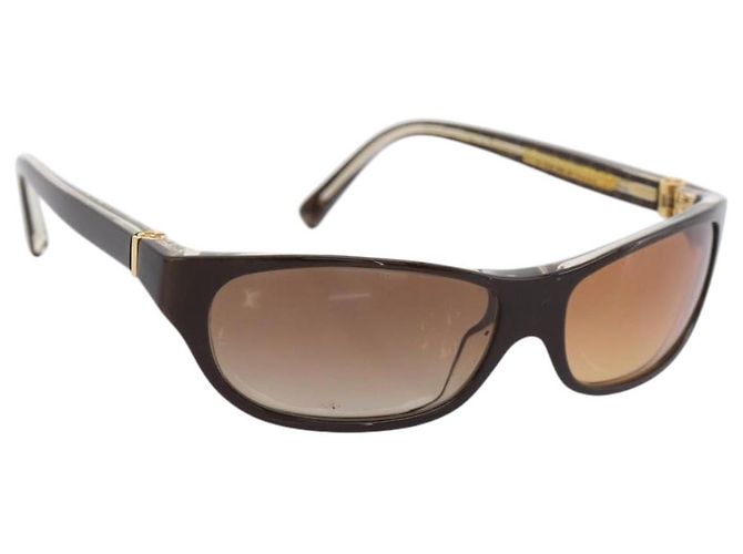 LOUIS VUITTON Sunglasses plastic Brown Z0022E LV Auth bs37036
