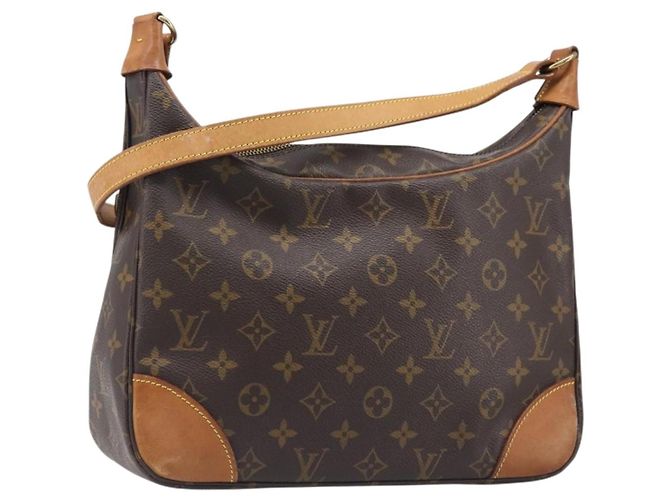 LOUIS VUITTON Monogram Boulogne 30 Shoulder Bag M51265 LV Auth 201978 Monograma