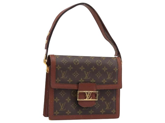 Bolsa de Ombro LOUIS VUITTON Monogram Dauphines No.203 LV Auth 199877A Monograma