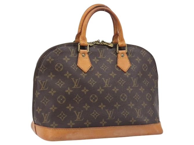 Bolsa de mão LOUIS VUITTON Monogram Alma M51130 LV Auth ka5994 Monograma