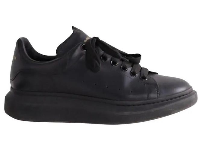 Alexander Mcqueen Black Oversize low-top sneakers