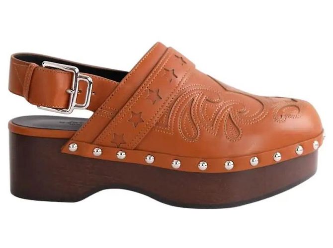 Hermès Mules Hippie HIPPIE camel