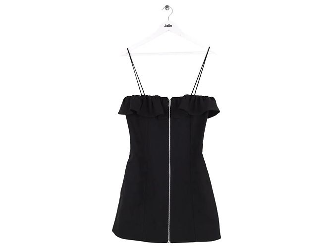 Ganni Kleid Schwarz