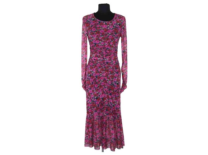 Ganni Kleid Rosa Pink