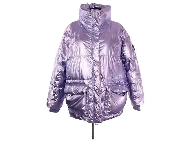 Gertrude+Gaston Casaco acolchoado roxo