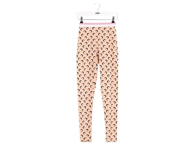 Marine Serre Leggings rosa