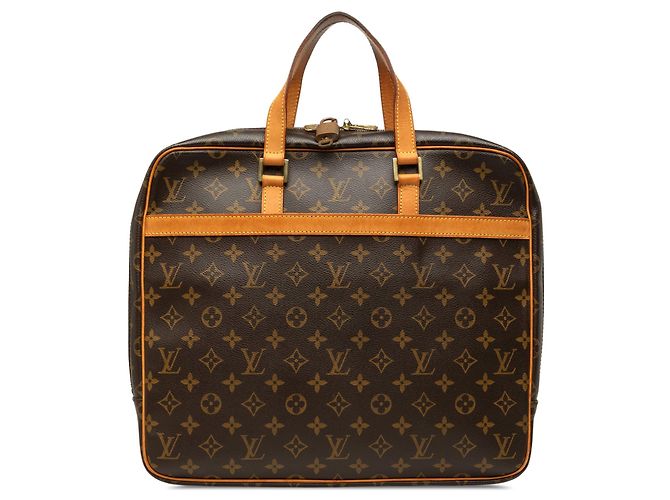 Borsa da lavoro Louis Vuitton Monogram Pegase Porte Documents Marrone
