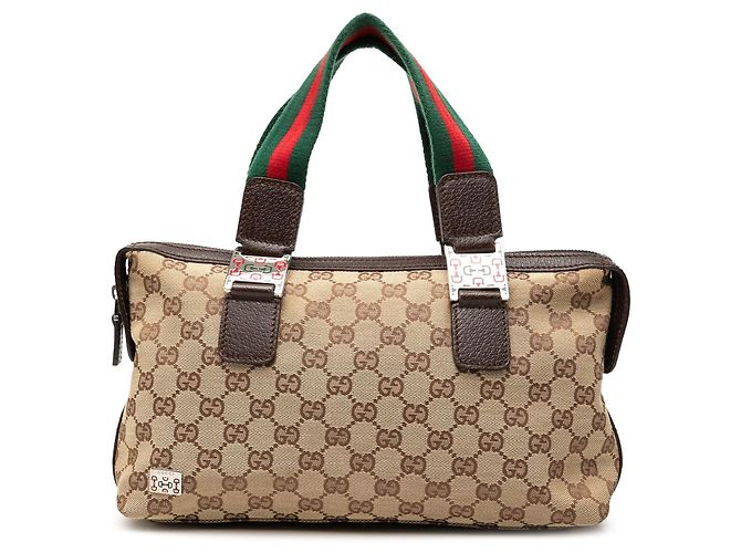 Borsa Gucci GG Canvas Web Pop Beige