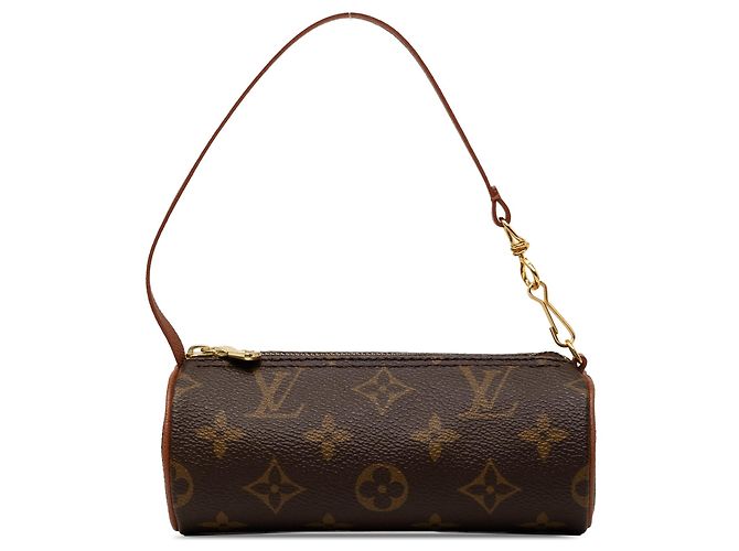 Sac à main Louis Vuitton Monogram Papillon Pochette Marron