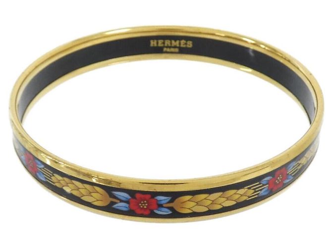 Hermès Bracciale con charm Hermes Blu Multicolore Giallo