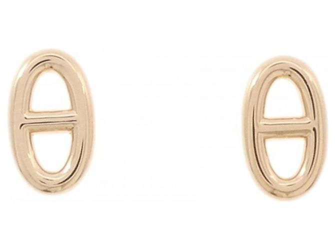 Hermès Pendientes de botón Hermes Farandole Pink Gold