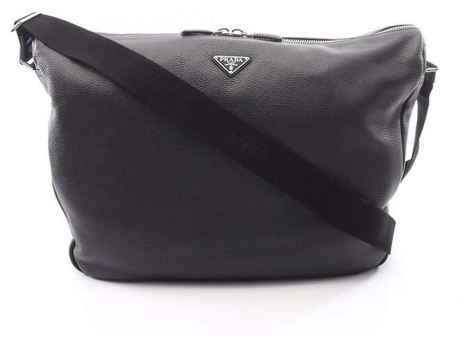 Bolsa de Ombro Prada VIT.DAINO Preto
