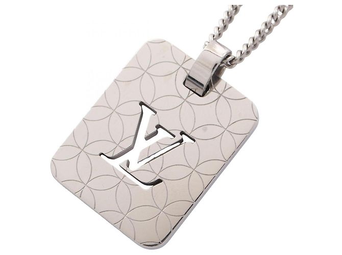 Collana Louis Vuitton Bandentif Champs-Élysées PM Argento