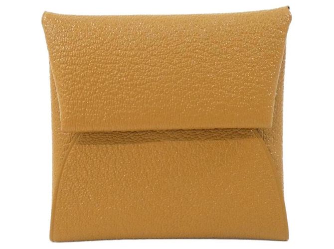 Hermès Hermes Bastia Coin Purse Caramel