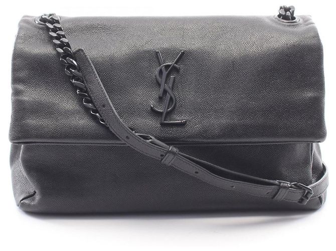 Borsa a tracolla Yves Saint Laurent Monogram Nero